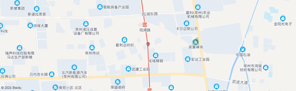 常州龙域路凤栖路_公交站地图_常州公交_妙搜公交查询2025