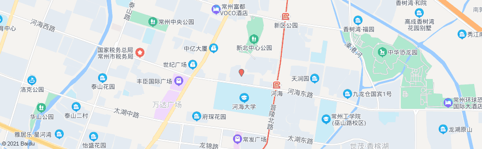 常州兰翔新村(河海大学北门)_公交站地图_常州公交_妙搜公交查询2025