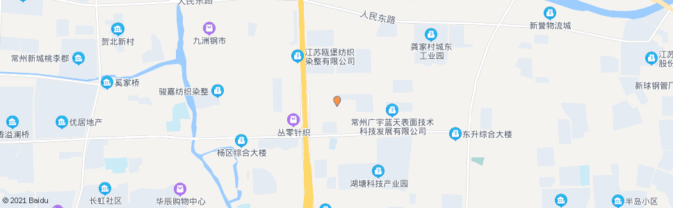 常州江村路杨区路_公交站地图_常州公交_妙搜公交查询2025