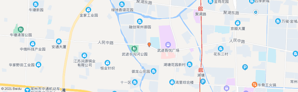 常州湖塘桥实验小学_公交站地图_常州公交_妙搜公交查询2025