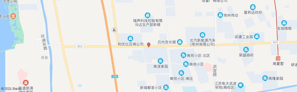 常州武进大道长江南路_公交站地图_常州公交_妙搜公交查询2025