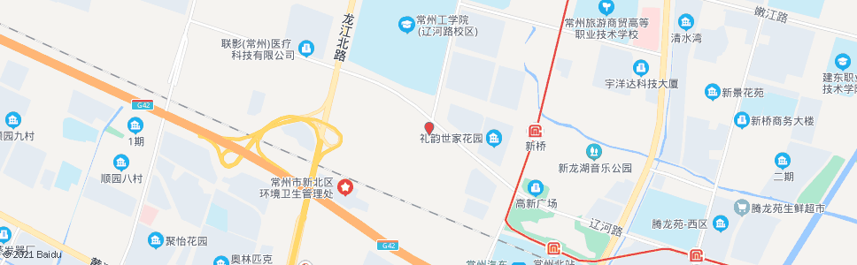 常州辽河路新龙路_公交站地图_常州公交_妙搜公交查询2025