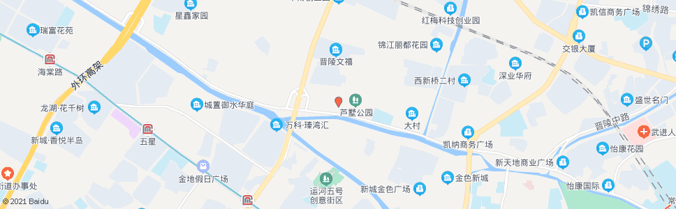 常州机械新村(新市桥南)_公交站地图_常州公交_妙搜公交查询2025