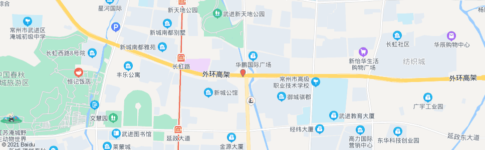 常州长虹路和平路_公交站地图_常州公交_妙搜公交查询2025