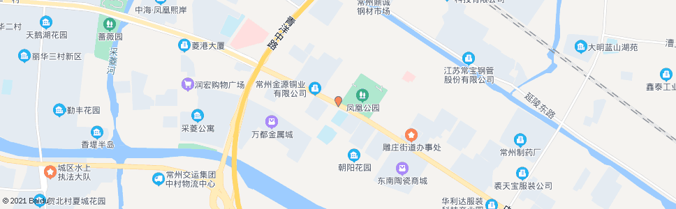 常州中吴大道雕庄路_公交站地图_常州公交_妙搜公交查询2025