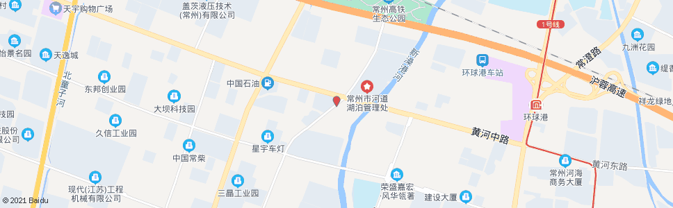 常州黄河路新镇一路_公交站地图_常州公交_妙搜公交查询2025