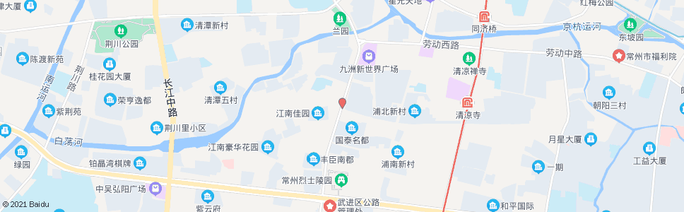 常州兰陵路光华路_公交站地图_常州公交_妙搜公交查询2025