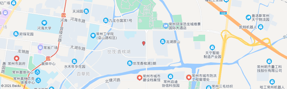 常州龙沧路太湖路(世贸广场)_公交站地图_常州公交_妙搜公交查询2025