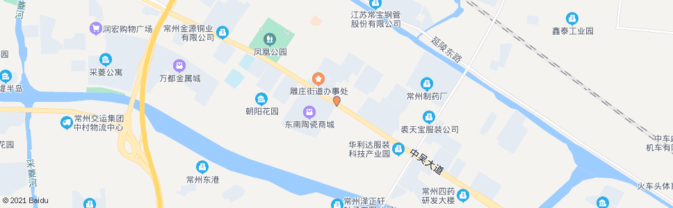 常州中吴大道常遥路_公交站地图_常州公交_妙搜公交查询2025