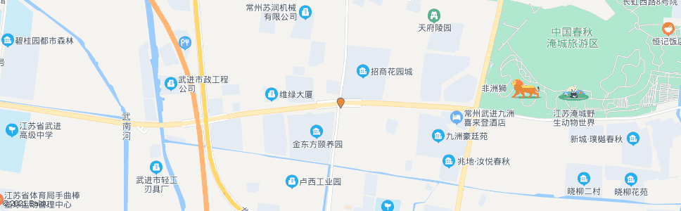 常州九洲金东方(延政大道湖滨路)_公交站地图_常州公交_妙搜公交查询2025