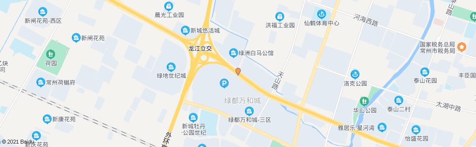 常州龙城大道昆仑路_公交站地图_常州公交_妙搜公交查询2025