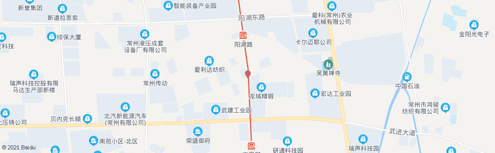 常州凤栖路龙域西路_公交站地图_常州公交_妙搜公交查询2025