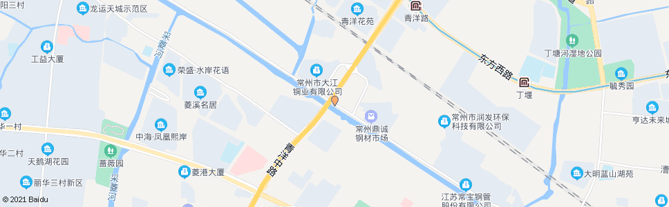 常州青洋运河大桥_公交站地图_常州公交_妙搜公交查询2025