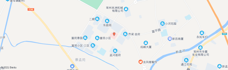 常州孟河富民小区(孟河人民医院)_公交站地图_常州公交_妙搜公交查询2025