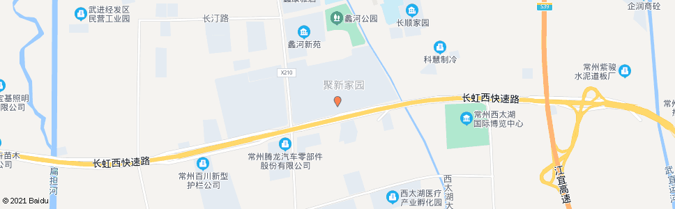 常州聚新家园_公交站地图_常州公交_妙搜公交查询2025