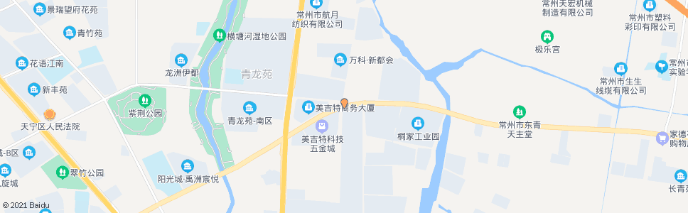 常州青龙路华阳路(飞牛纺织)_公交站地图_常州公交_妙搜公交查询2025