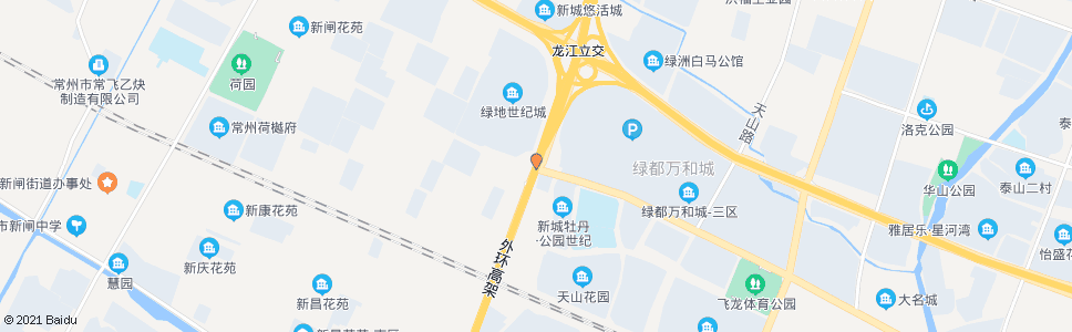 常州飞龙路龙江路_公交站地图_常州公交_妙搜公交查询2025