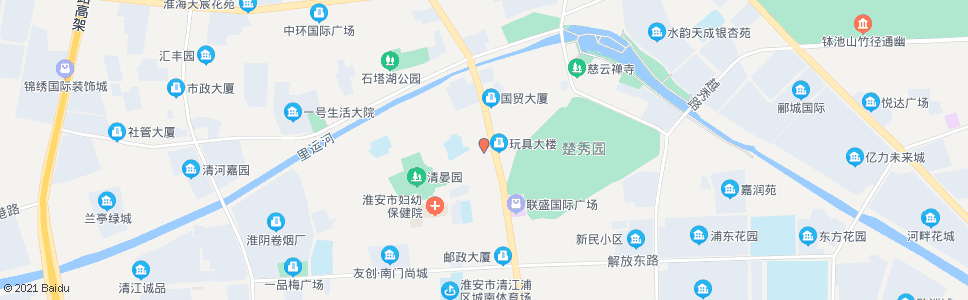 淮安区医院_公交站地图_淮安公交_妙搜公交查询2025