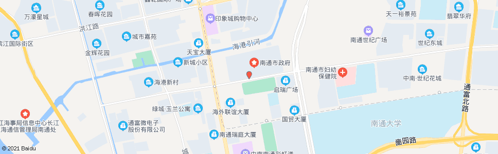 南通国际大酒店_公交站地图_南通公交_妙搜公交查询2024