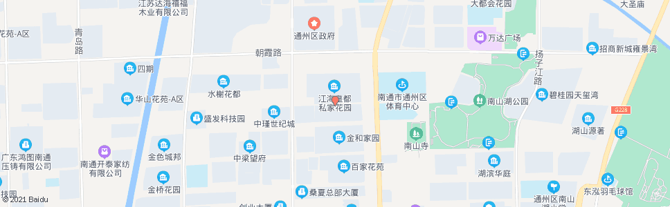 南通江海皇都小区_公交站地图_南通公交_妙搜公交查询2024