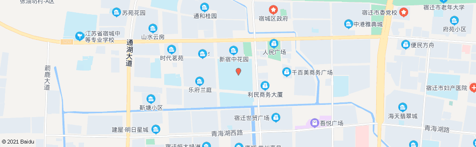 宿迁职业中学_公交站地图_宿迁公交_妙搜公交查询2025