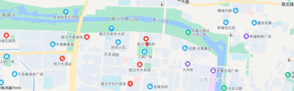 宿迁农行干校_公交站地图_宿迁公交_妙搜公交查询2024