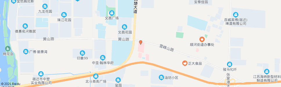 宿迁精神病院_公交站地图_宿迁公交_妙搜公交查询2024