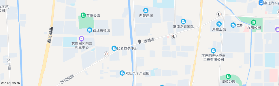 宿迁汽车配件城_公交站地图_宿迁公交_妙搜公交查询2024