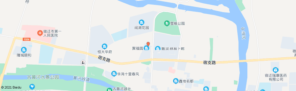 宿迁天成佳园小区_公交站地图_宿迁公交_妙搜公交查询2025