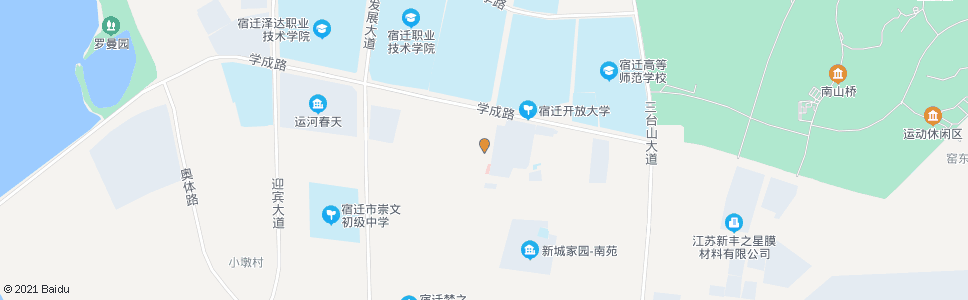 宿迁学府人家_公交站地图_宿迁公交_妙搜公交查询2025