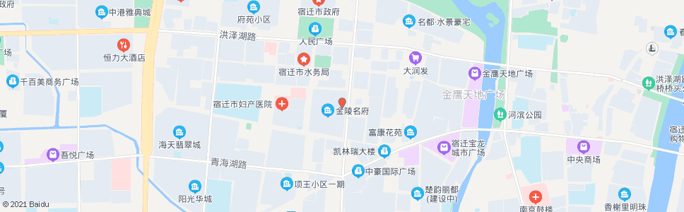 宿迁金陵名府东门_公交站地图_宿迁公交_妙搜公交查询2025