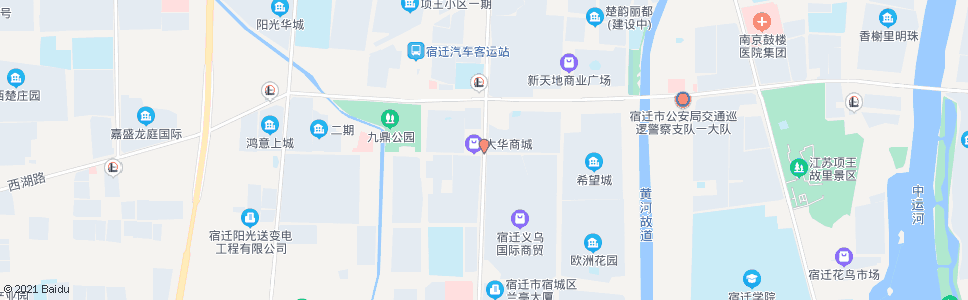 宿迁万富隆菜场_公交站地图_宿迁公交_妙搜公交查询2025