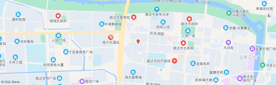 宿迁府前小区北门_公交站地图_宿迁公交_妙搜公交查询2024