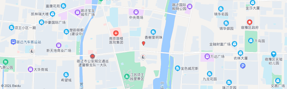 宿迁新南菜市_公交站地图_宿迁公交_妙搜公交查询2025