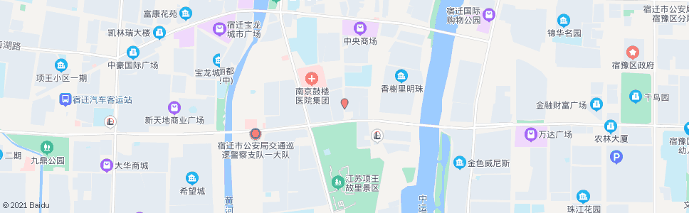 宿迁绿洲豪庭_公交站地图_宿迁公交_妙搜公交查询2024