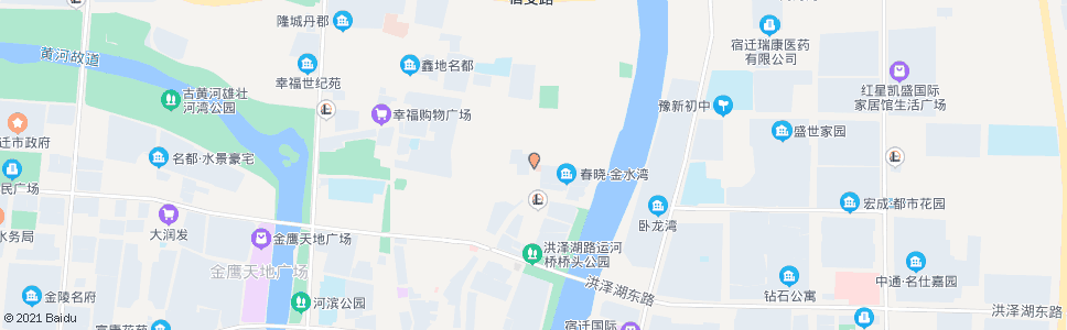 宿迁春晓金水湾_公交站地图_宿迁公交_妙搜公交查询2024