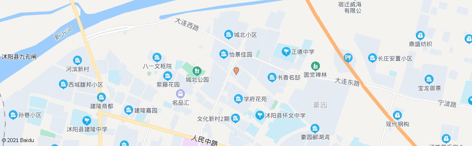 宿迁城北市场_公交站地图_宿迁公交_妙搜公交查询2024