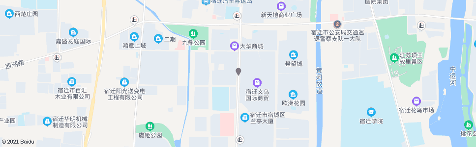 宿迁义乌商贸城_公交站地图_宿迁公交_妙搜公交查询2024