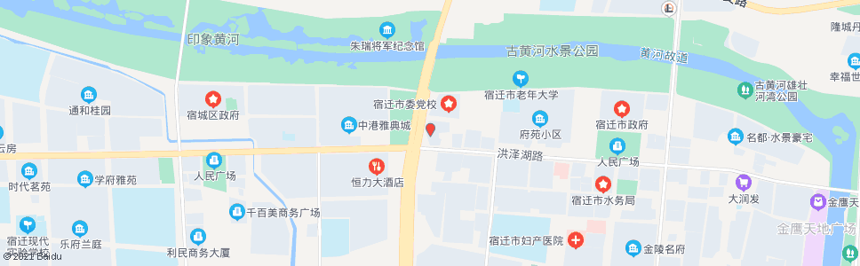 宿迁建行_公交站地图_宿迁公交_妙搜公交查询2024