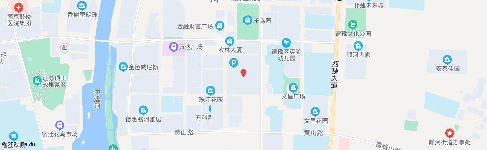 宿迁宿豫商贸城_公交站地图_宿迁公交_妙搜公交查询2024