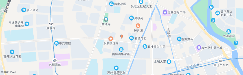 苏州永鼎医院_公交站地图_苏州公交_妙搜公交查询2025