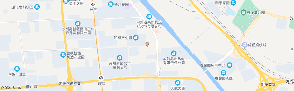 苏州泰山路长江路西_公交站地图_苏州公交_妙搜公交查询2024