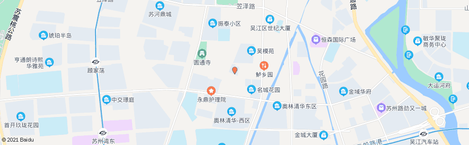 苏州体育路农贸市场_公交站地图_苏州公交_妙搜公交查询2025