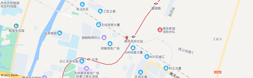 苏州新湖路兴郭路北_公交站地图_苏州公交_妙搜公交查询2025