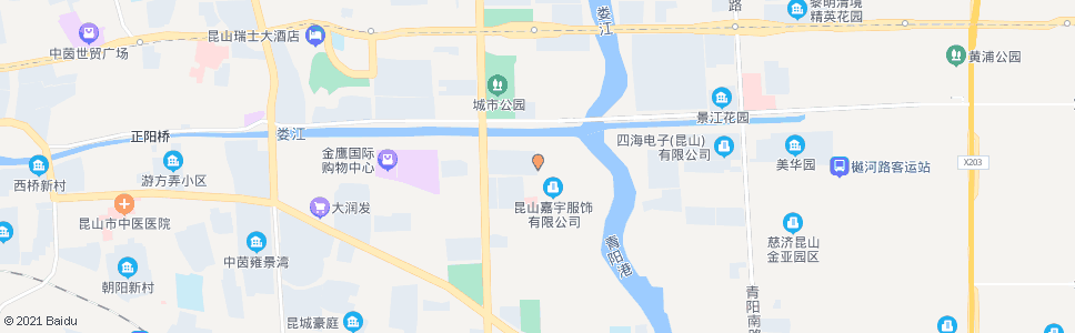 苏州朝阳路(黑龙江中路)_公交站地图_苏州公交_妙搜公交查询2024