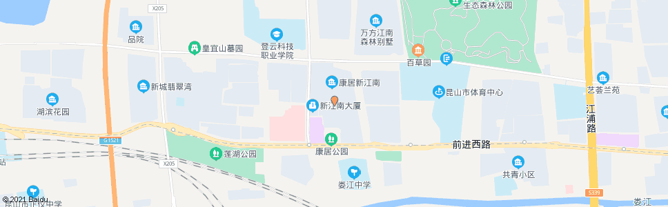 苏州康居工程_公交站地图_苏州公交_妙搜公交查询2024