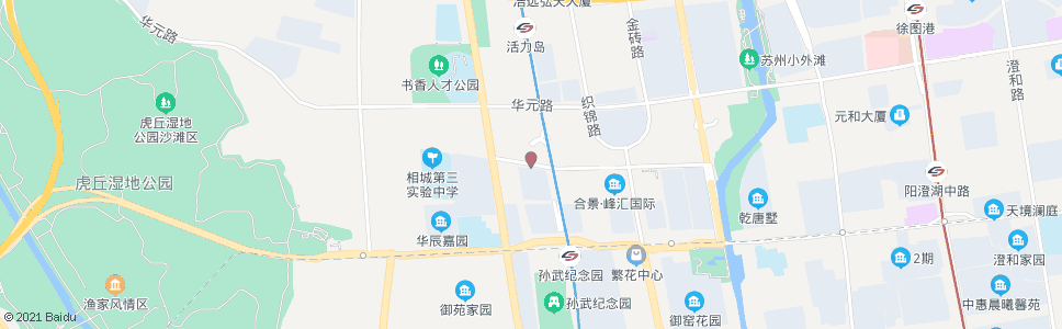 苏州沈思港路文灵路西_公交站地图_苏州公交_妙搜公交查询2024