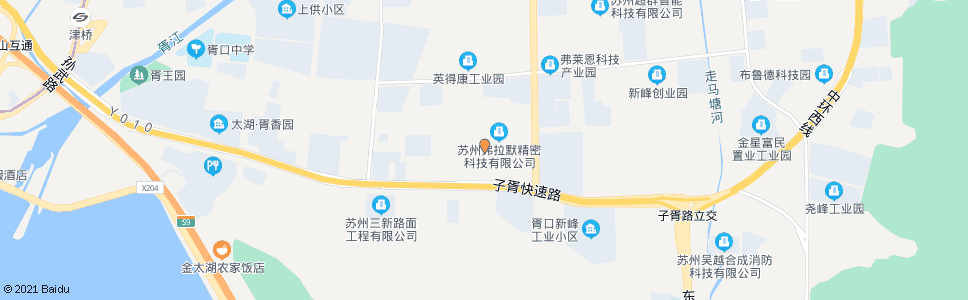 苏州蒋家村_公交站地图_苏州公交_妙搜公交查询2024