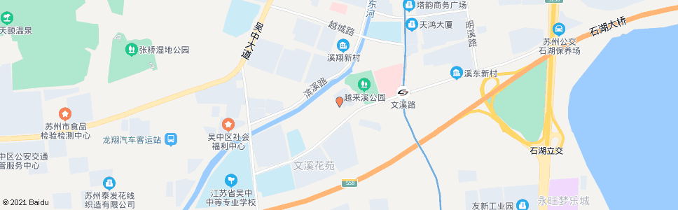 苏州庄马路文溪路北_公交站地图_苏州公交_妙搜公交查询2024