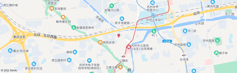 苏州清塘新村_公交站地图_苏州公交_妙搜公交查询2024